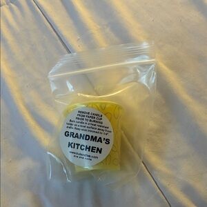 Homemade GRANDMAS KITCHEN Candle